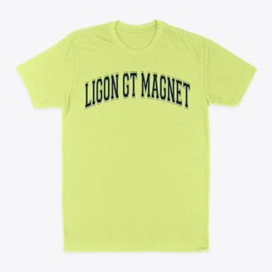 Ligon Gt Magnet Varsity Arch Classic Dad T-Shirt