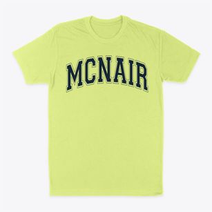 Mcnair Elementary School Varsity Arch Classic Dad T-Shirt