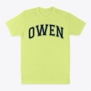 Charles D. Owen High School Varsity Arch Classic Dad T-Shirt