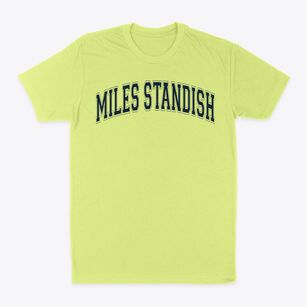 Miles Standish Elementary School Varsity Arch Classic Dad T-Shirt