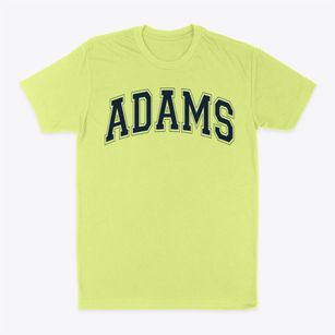 Adams Elementary School Varsity Arch Classic Dad T-Shirt