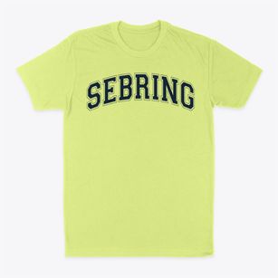 Sebring Elementary School Varsity Arch Classic Dad T-Shirt