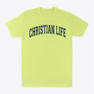 Christian Life Academy Varsity Arch Classic Dad T-Shirt