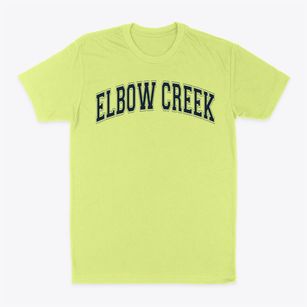 Elbow Creek Elementary School Varsity Arch Classic Dad T-Shirt