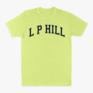 L P Hill Elementary School Varsity Arch Classic Dad T-Shirt
