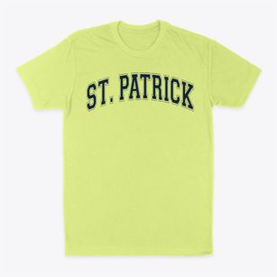 Saint Patrick School Varsity Arch Classic Dad T-Shirt
