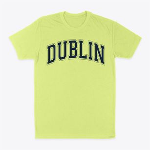 Dublin High School Varsity Arch Classic Dad T-Shirt