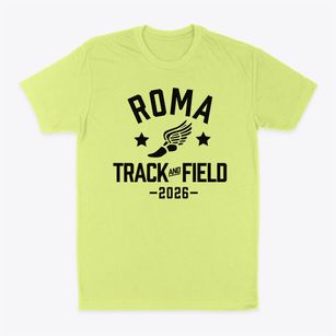 Roma Intermediate School Track and Field Classic Dad T-Shirt