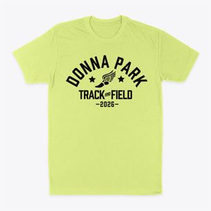 Donna Park Elementary School Track and Field Classic Dad T-Shirt
