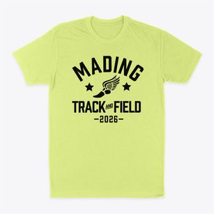 Mading Elementary School Track and Field Classic Dad T-Shirt