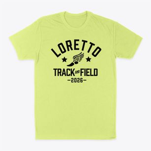 Loretto Academy Track and Field Classic Dad T-Shirt