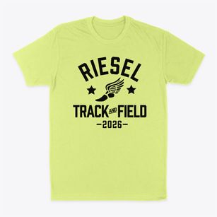 Riesel School Track and Field Classic Dad T-Shirt