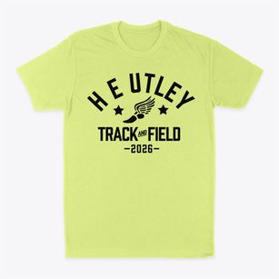 H E Utley Freshman Center Track and Field Classic Dad T-Shirt
