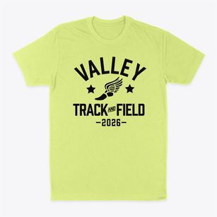 Valley Elementary School Track and Field Classic Dad T-Shirt