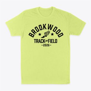 Brookwood Elementary School Track and Field Classic Dad T-Shirt