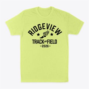 Ridgeview Christian School Track and Field Classic Dad T-Shirt
