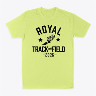 Royal Middle School Track and Field Classic Dad T-Shirt