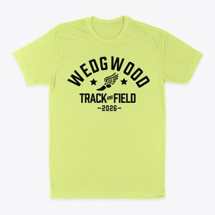 Wedgwood Elementary School Track and Field Classic Dad T-Shirt