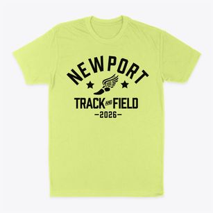 Newport High School Track and Field Classic Dad T-Shirt
