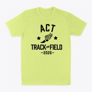 Act Academy Track and Field Classic Dad T-Shirt