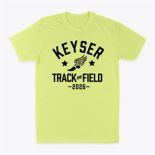 Keyser Head Start School Track and Field Classic Dad T-Shirt