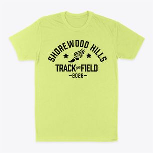 Shorewood Hills Elementary School Track and Field Classic Dad T-Shirt