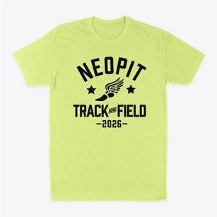 Neopit Intermediate School Track and Field Classic Dad T-Shirt