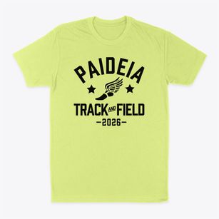 Paideia Academy Track and Field Classic Dad T-Shirt