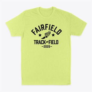 Fairfield Center Elementary School Track and Field Classic Dad T-Shirt
