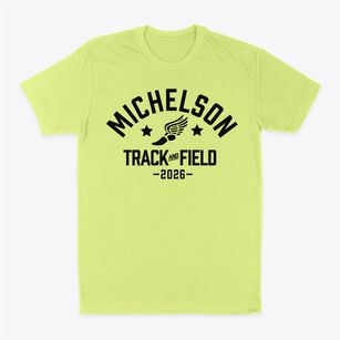 Michelson Continuation High School Track and Field Classic Dad T-Shirt