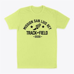 Mission San Luis Rey Track and Field Classic Dad T-Shirt