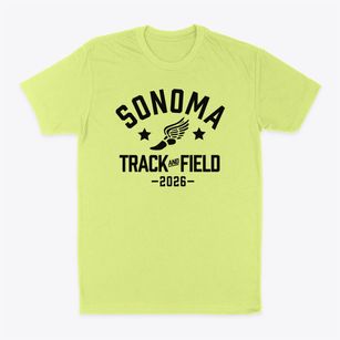 Sonoma Elementary School Track and Field Classic Dad T-Shirt