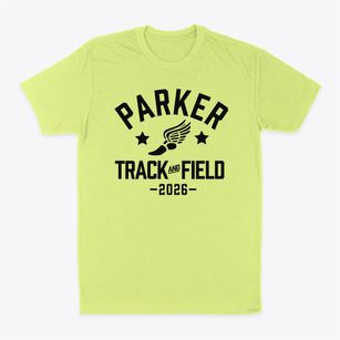 Parker Elementary School Track and Field Classic Dad T-Shirt