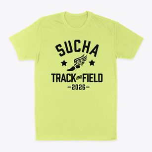 Sucha School Track and Field Classic Dad T-Shirt