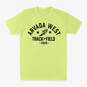 Arvada West High School Track and Field Classic Dad T-Shirt