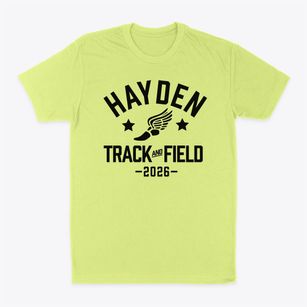 Hayden Middle School Track and Field Classic Dad T-Shirt