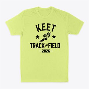 Keet Gooshi Heen Elementary School Track and Field Classic Dad T-Shirt