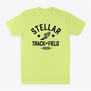 Stellar Secondary School Track and Field Classic Dad T-Shirt