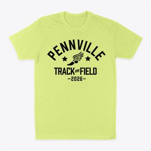 Pennville Elementary School Track and Field Classic Dad T-Shirt