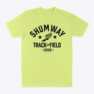 Shumway Elementary School Track and Field Classic Dad T-Shirt