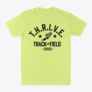 T.h.r.i.v.e. Christian Academy Track and Field Classic Dad T-Shirt