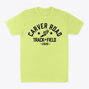 Carver Road Middle School Track and Field Classic Dad T-Shirt