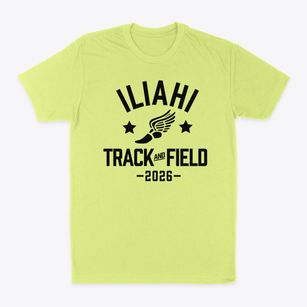 Iliahi Elementary School Track and Field Classic Dad T-Shirt