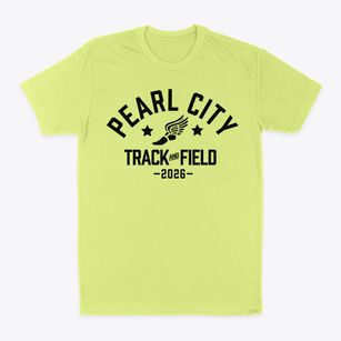 Pearl City Elementary School Track and Field Classic Dad T-Shirt