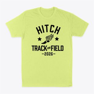 Hitch Elementary School Track and Field Classic Dad T-Shirt