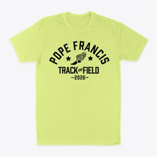 Pope Francis Global Academy Track and Field Classic Dad T-Shirt