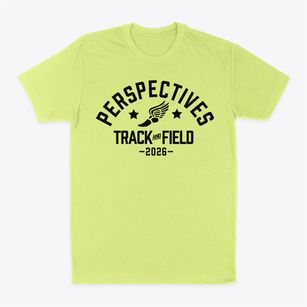 Perspectives Leadership Academy Track and Field Classic Dad T-Shirt