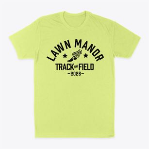 Lawn Manor Primary School Track and Field Classic Dad T-Shirt