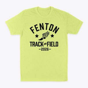 Fenton High School Track and Field Classic Dad T-Shirt
