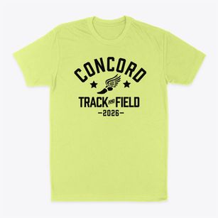 Concord Junior High School Track and Field Classic Dad T-Shirt